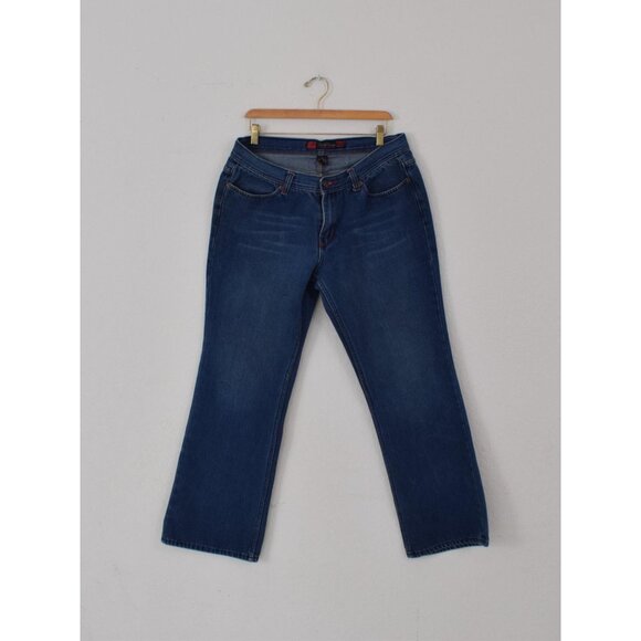PLUS SIZE Vintage 90s Low Rise Mom Jeans size‎ 16 | 34 waist - Picture 2 of 9